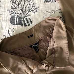 Khaki suite pants